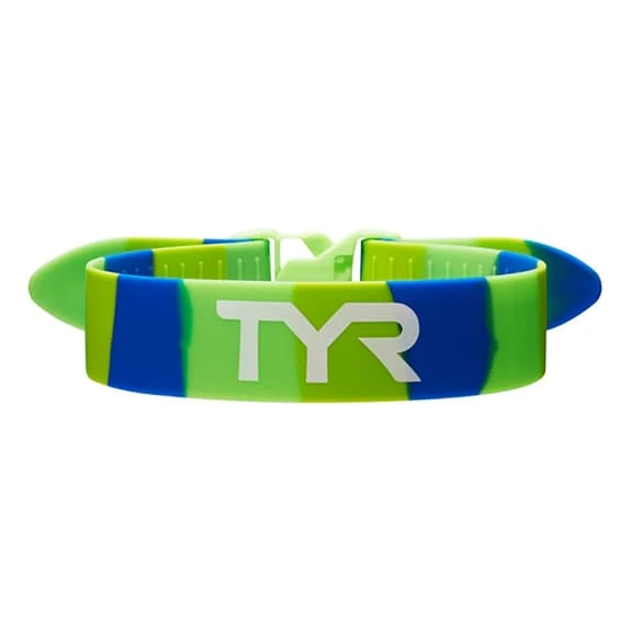 TYR Pull Strap Learning Belt Blue Green 2 TYR Pull Strap Learning Belt Blue Green - Image 2