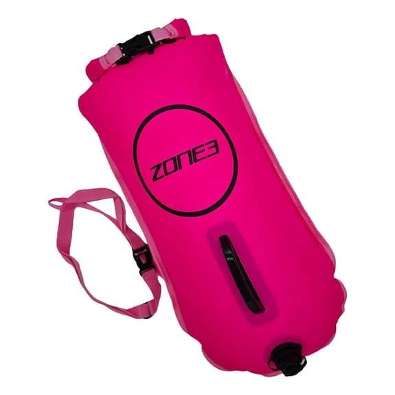 Zone3 Swim Buoy Dry Bag 28L Pink 2 Zone3 Swim Buoy Dry Bag 28L Pink - Image 2