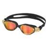 Zone3 Venator-X Swimming Goggles Black Gold With Orange Mirrored Lenses