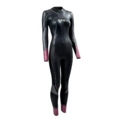 Zone3 Aspire Wetsuit Black Deep Lilac Women