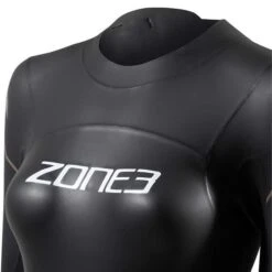 Zone3 Thermal Agile Wetsuit Black Grey Orange Women -Flow Stroke Sales z3 ws22wtag101 003