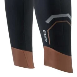 Zone3 Thermal Agile Wetsuit Black Grey Orange Women -Flow Stroke Sales z3 ws22wtag101 005