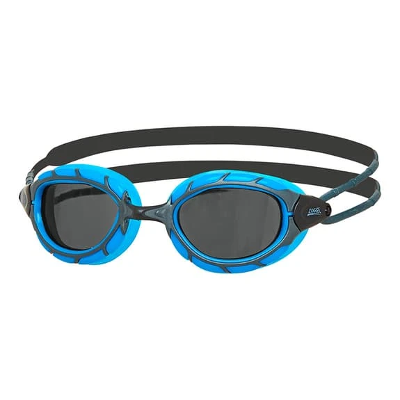 Zoggs Predator Regular Fit Swim Goggles Blue With Dark Lenses 1 Zoggs Predator Regular Fit Swim Goggles Blue With Dark Lenses