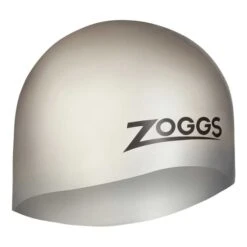 Zoggs Easy-Fit Swimming Cap Grey Black