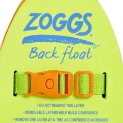 Zoggs Back Float Orange Green Kids -Flow Stroke Sales zg 465389 003