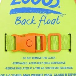 Zoggs Back Float Orange Green Kids -Flow Stroke Sales zg 465389 004